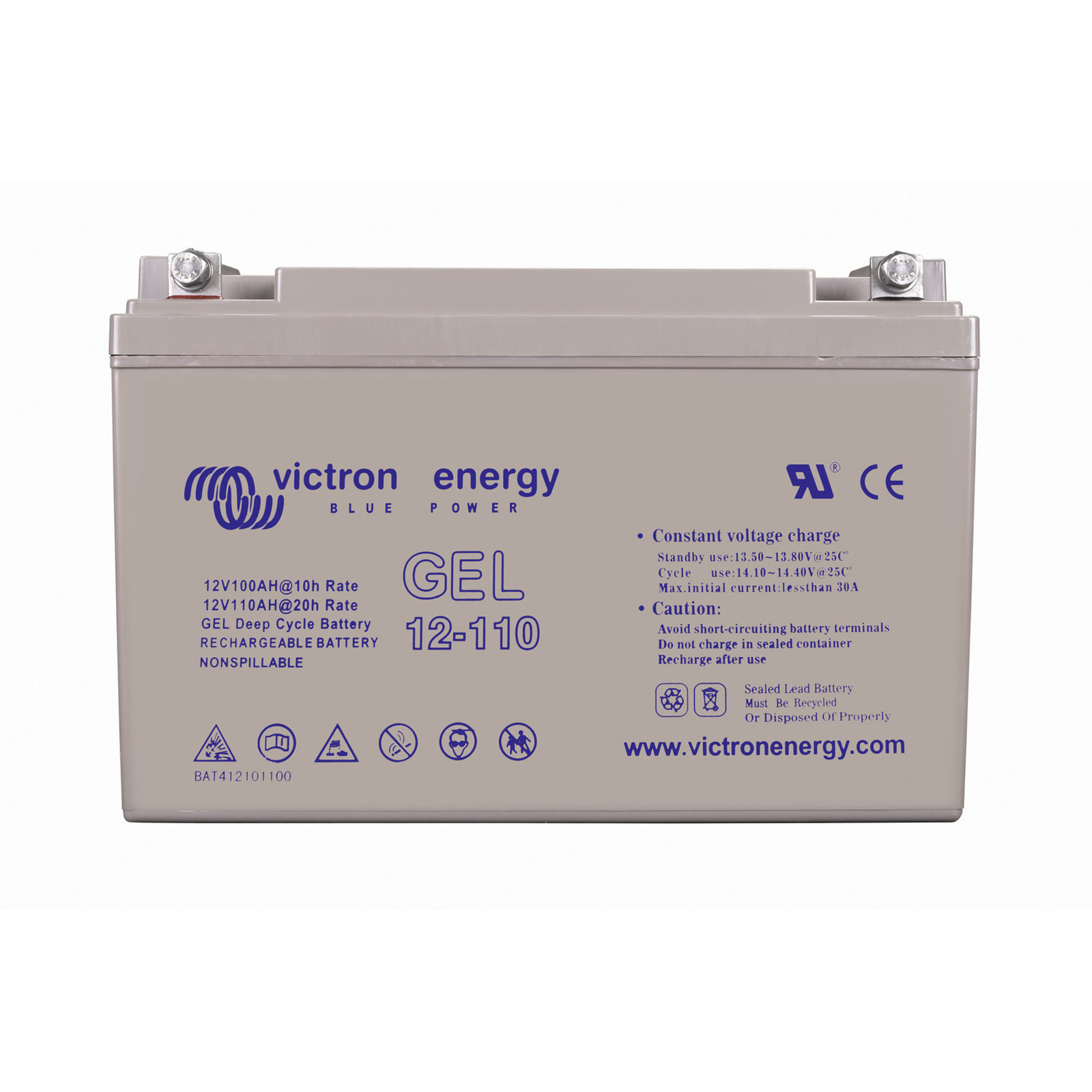 Akumulator Victron Energy 12V/110Ah Gel Deep Cycle