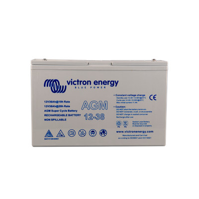 Akumulator Victron Energy 12V/15Ah AGM Super Cycle  (Faston 6.3x0.8mm)