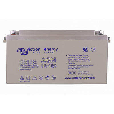 12V/165Ah AGM Deep Cycle Batt.