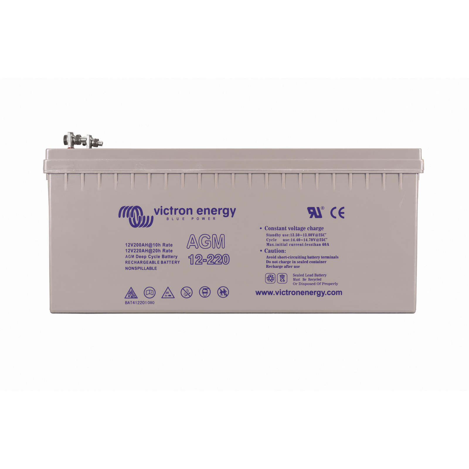 Akumulator Victron Energy 12V/220Ah AGM Deep Cycle  (M8)