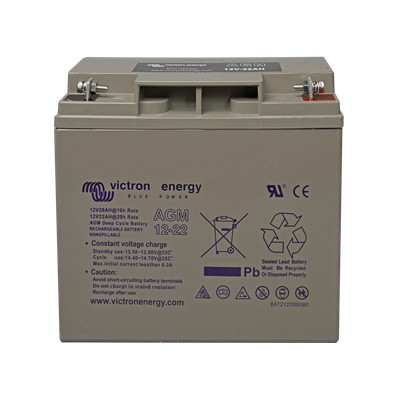 12V/22Ah AGM Deep Cycle Batt.