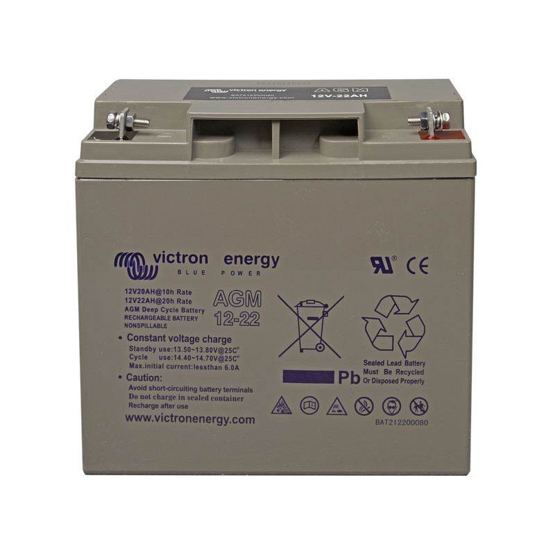 12V/22Ah AGM Deep Cycle Batt.