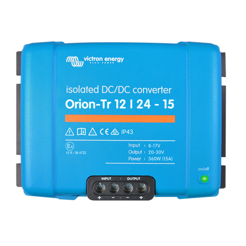 Konwerter izolowany DC-DC Orion-Tr 12/24-15A (360W)