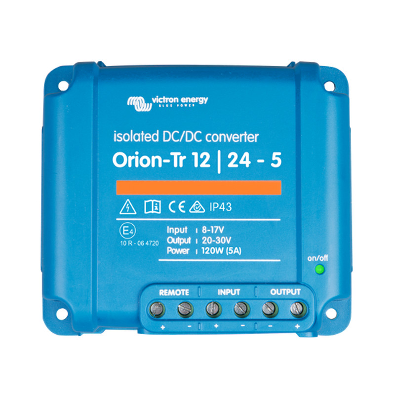 Orion-Tr 12/24-5A (120W) Isolated DC-DC converter