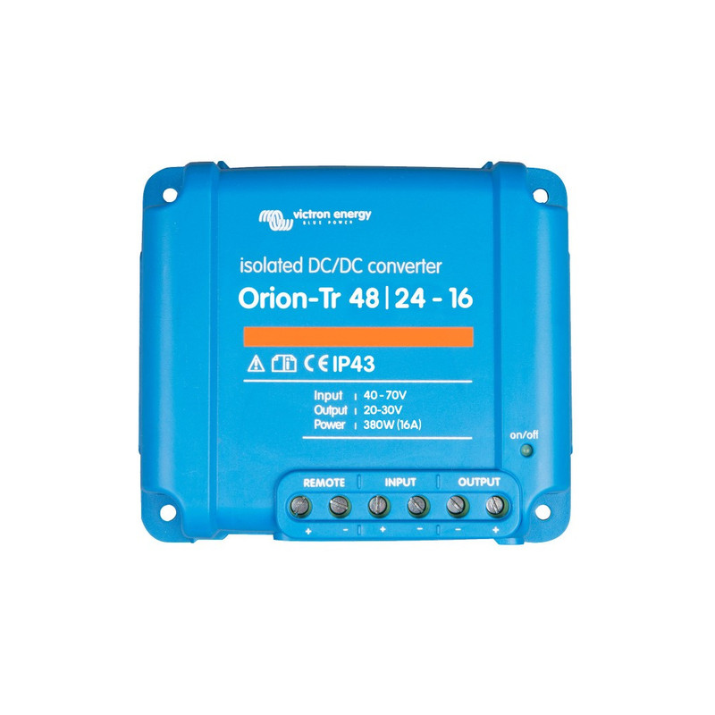 Konwerter izolowany DC-DC Orion-Tr 48/24-16A (380W)