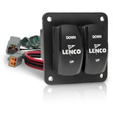 Przełącznik Lenco Marine Double Rocker zestaw (single)
