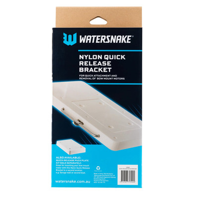 WS nylonowy uchwyt Quick Release Bracket kolor biały