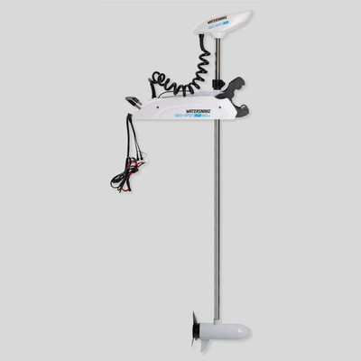 Silnik dziobowy WS GEOSPOT GPS 80LB/78" REMOTE z zew. sensorem i podwójnym złączem Anderson
