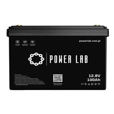 Akumulator Power LAB LiFePo4 12.8V 100Ah - ABS