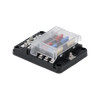 ATO/ATC Fuse Block - 6 Circuits with Ground - Egis 8025B