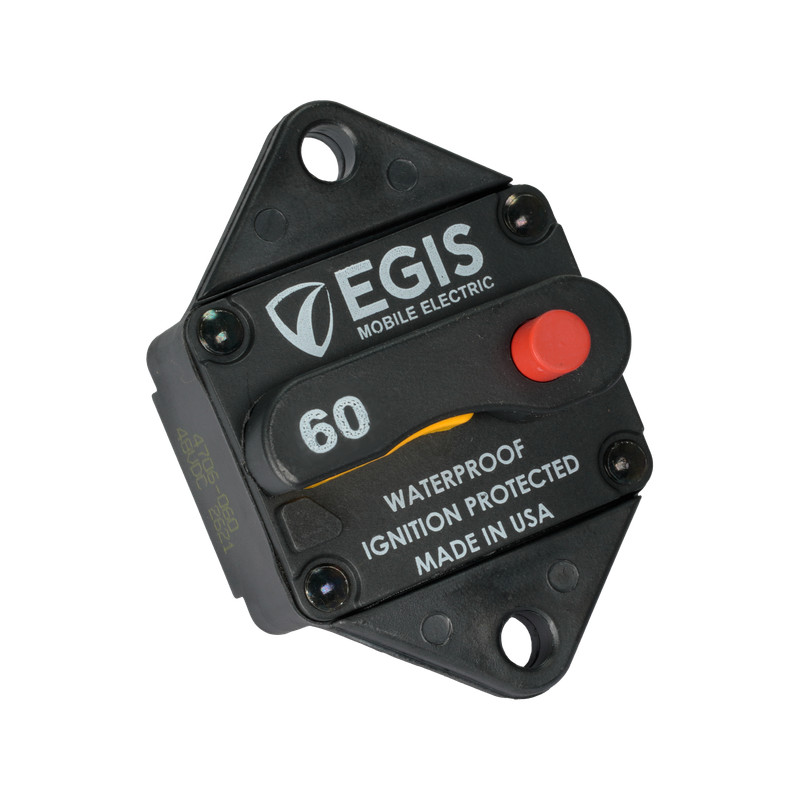 Circuit Breaker 60A - Panel Mount - Egis 4706-060B