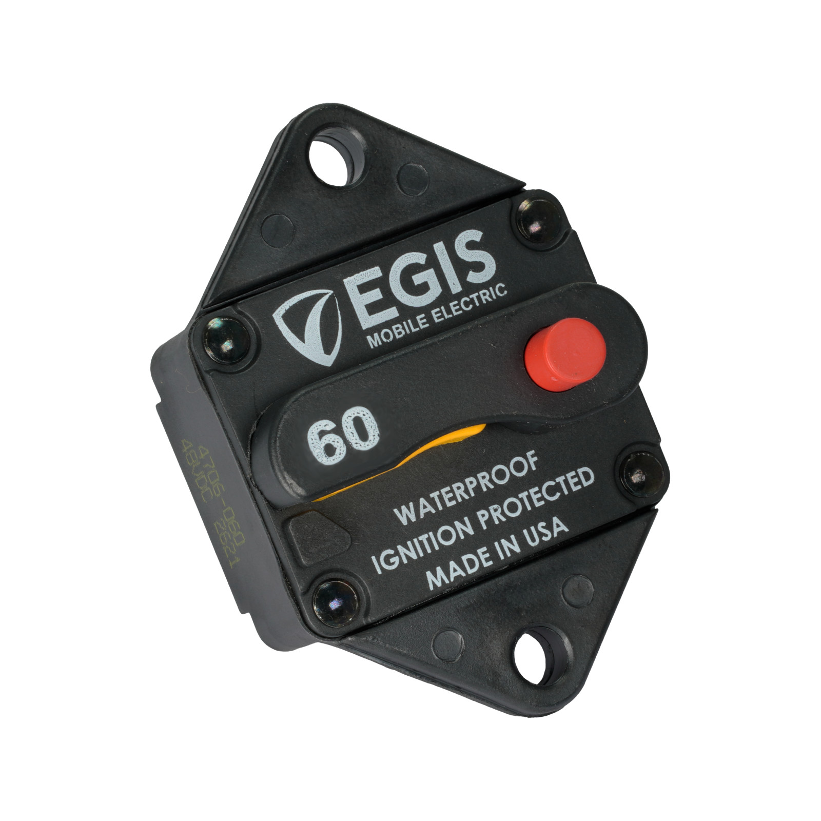 Circuit Breaker 60A - Panel Mount - Egis 4706-060B
