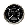 Analogowy prędkościomierz GPS – 30 Węzłów – Srebrno-Czarny – Wema