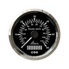 Analogowy prędkościomierz GPS – 60 Węzłów – Srebrno-Czarny – Wema
