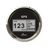 Cyfrowy prędkościomierz GPS – Srebrno-Czarny – Wema