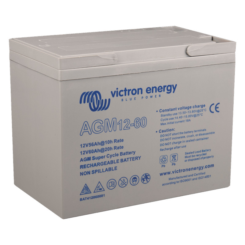 Akumulator Victron Energy 12V/60Ah AGM Super Cycle  (M6)