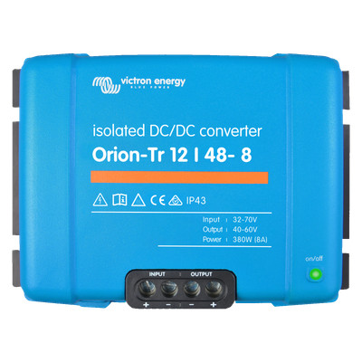 Konwerter izolowany DC-DC Orion-Tr 12/48-8A (380W)