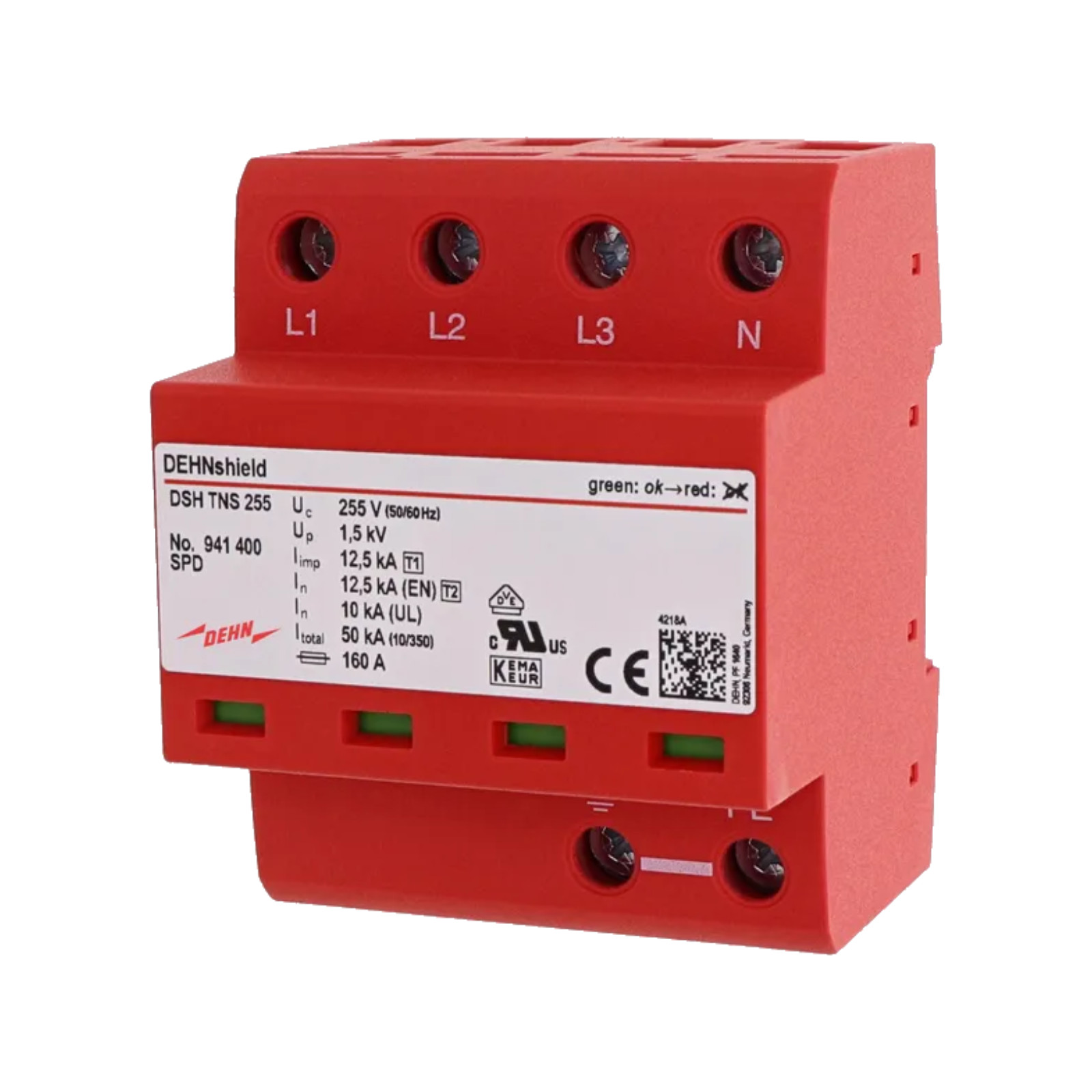 Ogranicznik przepięć DEHNshield DSH TNS 255 - 941400