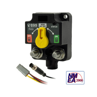 Pojedynczy zdalny wyłącznik akumulatora litowo-jonowego (ACR) - NMEA 2000 - Egis 9815-4300B