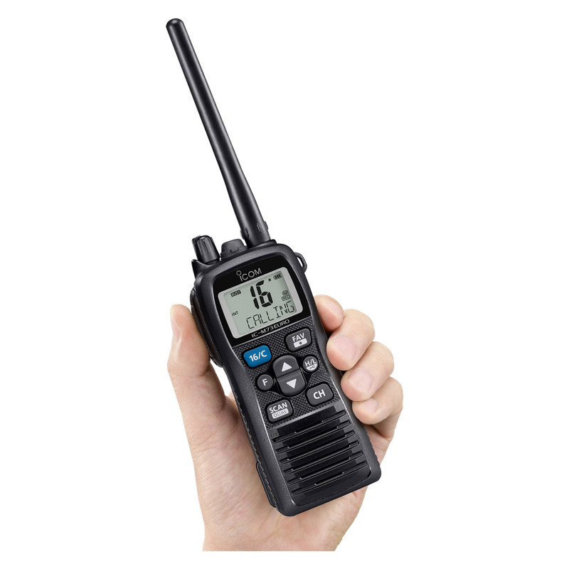 Icom IC-M73EURO - Profesjonalny Radiotelefon Morski VHF 6W