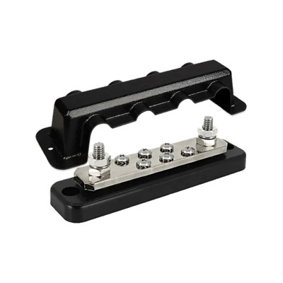 Victron Busbar 250A 2P (6 Screws) with Cover | DC