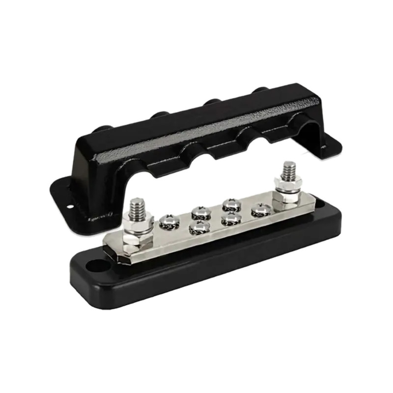 Victron Busbar 250A 2P (6 Screws) with Cover | DC