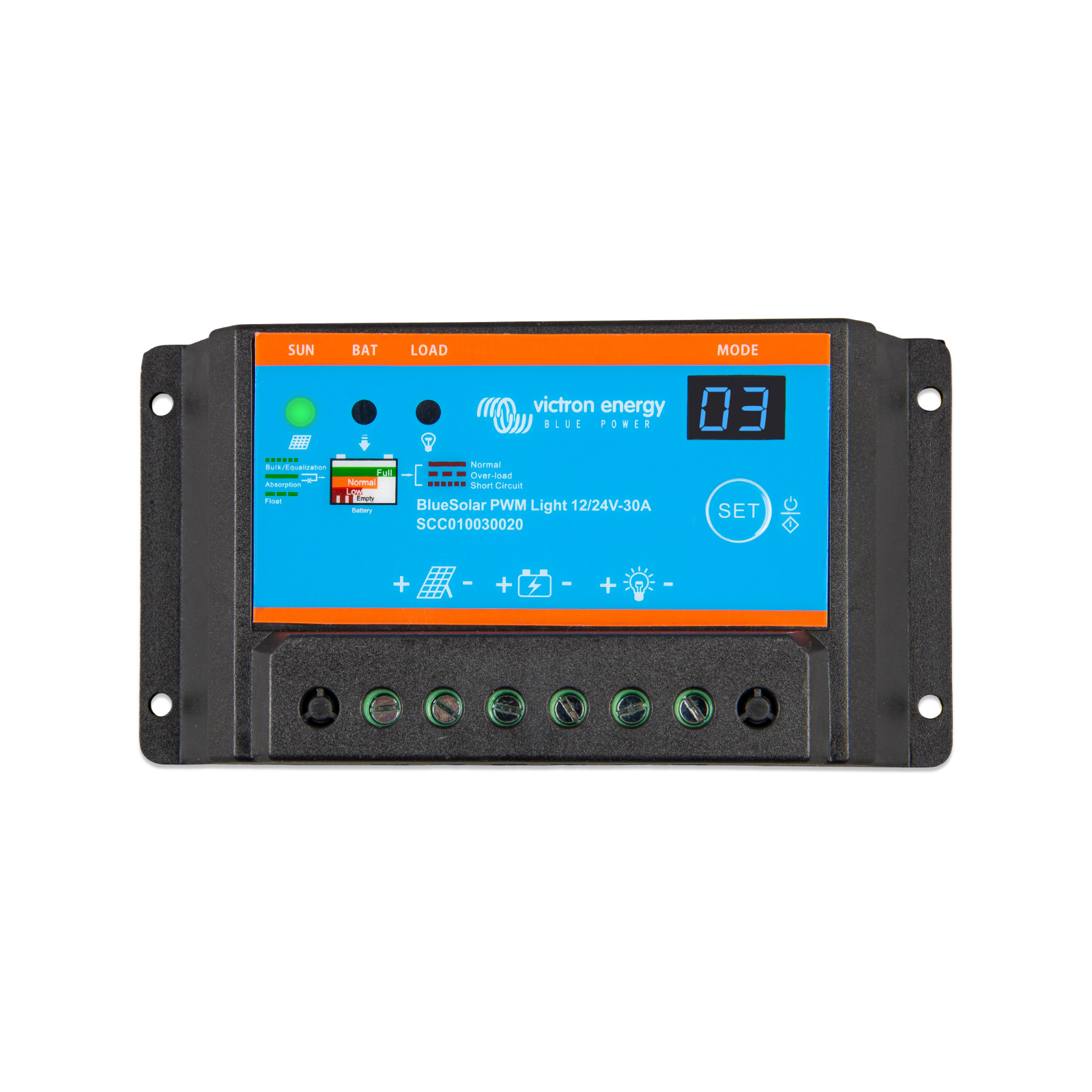 Regulator ładowania BlueSolar PWM-Light 30A 12/24V | Victron