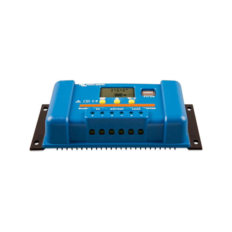 Контролер заряду BlueSolar PWM-LCD&USB 5A 12/24В | Victron