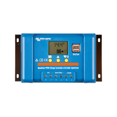 Сонячний регулятор BlueSolar PWM-LCD&USB 10A 12/24В | Victron