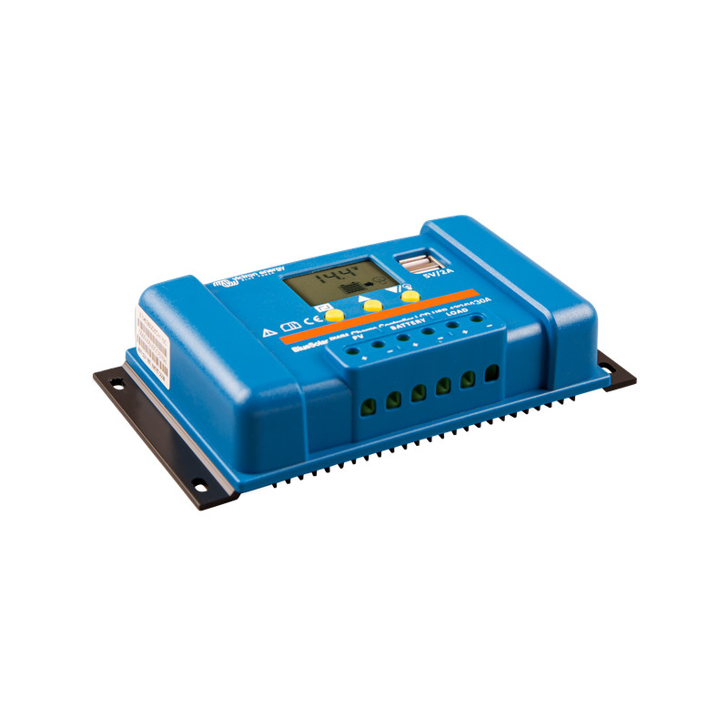 Regulator ładowania BlueSolar PWM-LCD&USB 30A 12/24V | Victron
