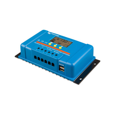Regulator BlueSolar PWM DUO-LCD&USB 20A - 2 Akumulatory | Victron