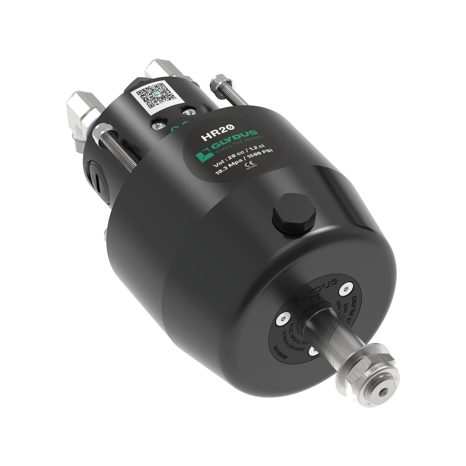 Hydrauliczna pompa sterowa 20cc HR20 | Glydus