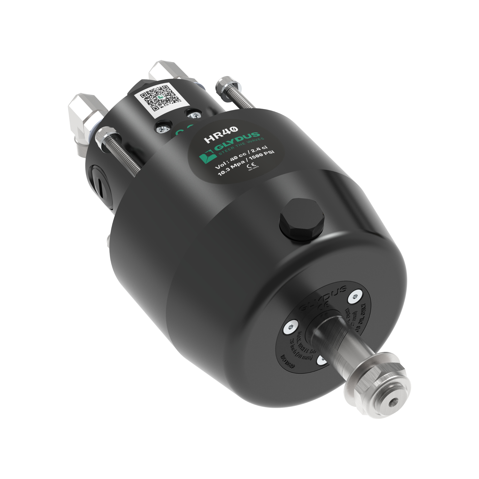 Hydrauliczna pompa sterowa 40cc HR40 | Glydus