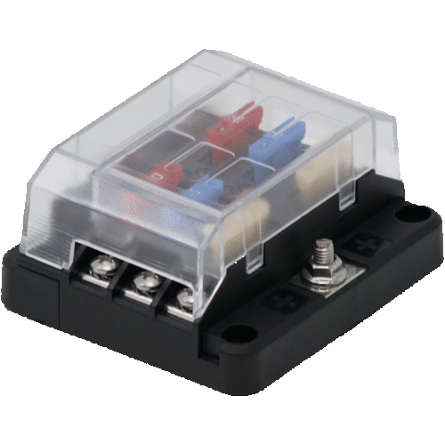 ATO/ATC Fuse Block - 6 Circuits - Egis 8028B