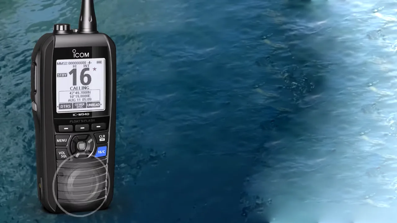 Radiotelefon Morski VHF z AIS i DSC Icom IC-M94DE