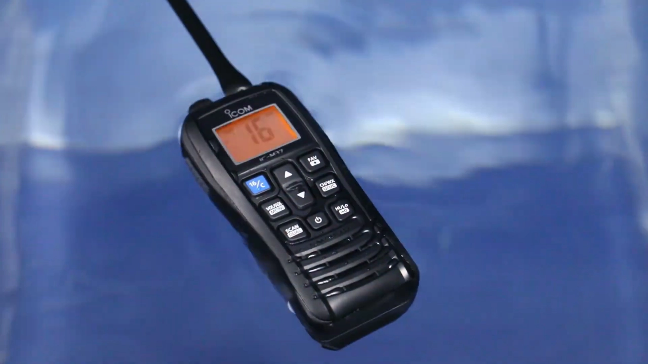 Pływający Radiotelefon Morski VHF Icom IC-M37E