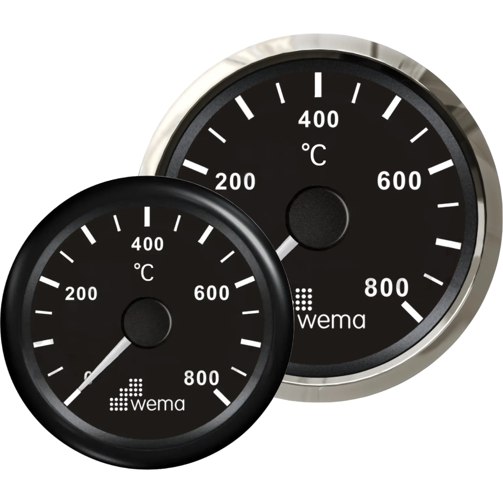 Wskaźnik Temperatury Spalin - Wema