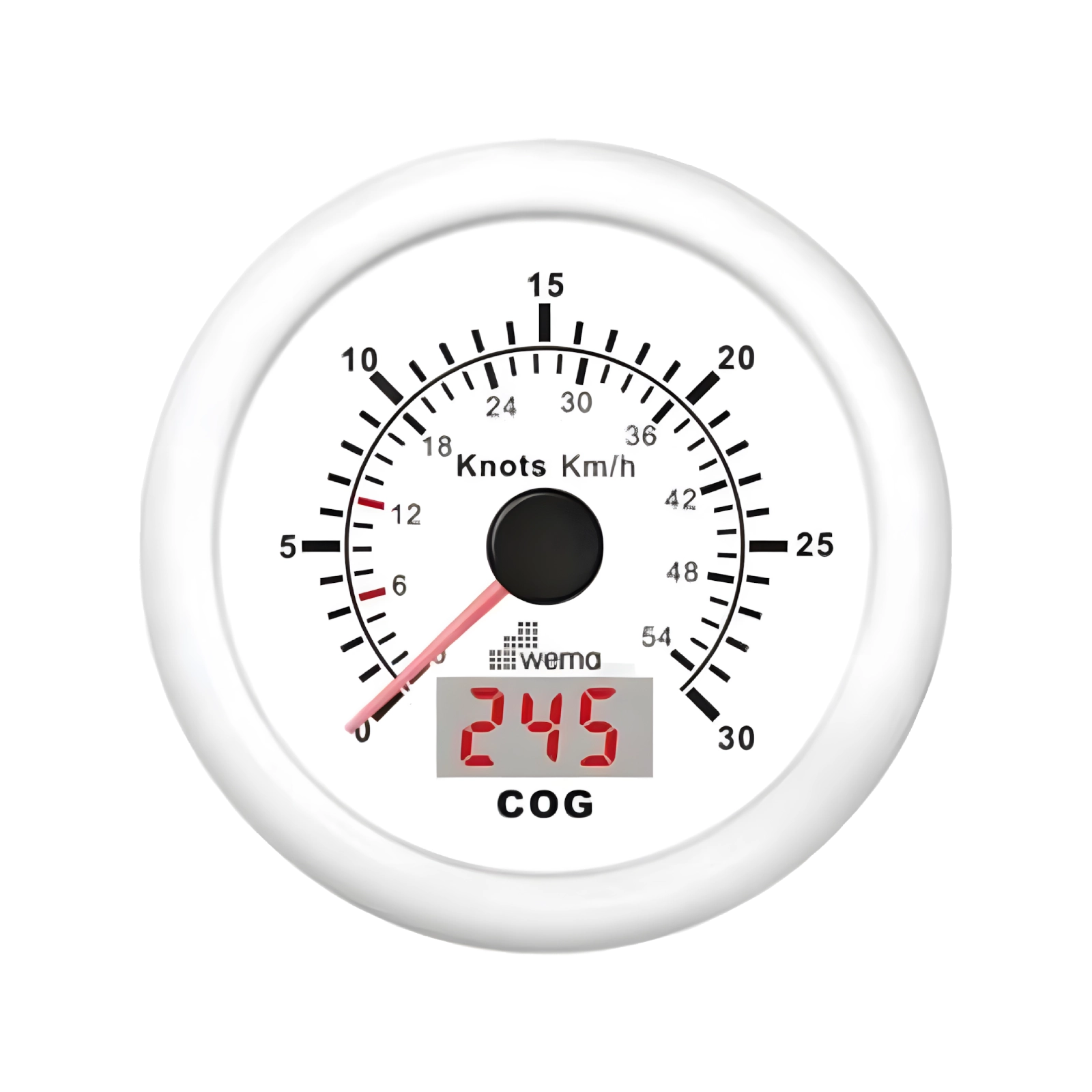 Prędkościomierz GPS wersja kanałowa Wema